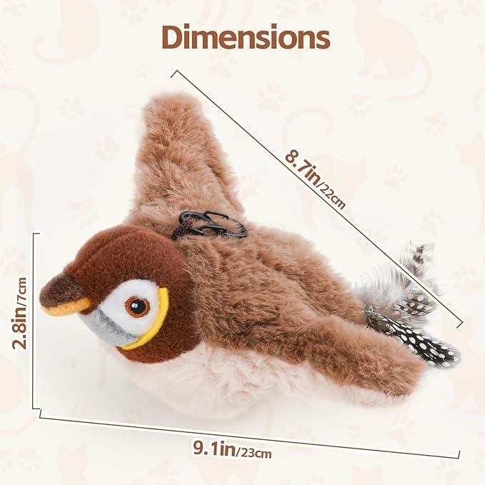 Interactive Flapping Pet Toy
