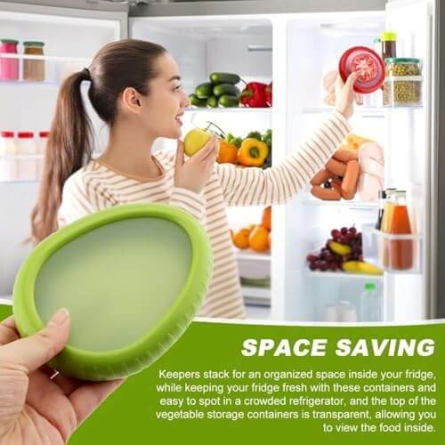 Fruit and Vegetable Storage Silicone Wrap (2 Pieces)