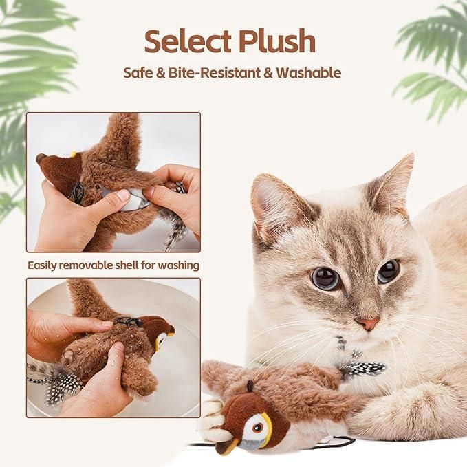 Interactive Flapping Pet Toy