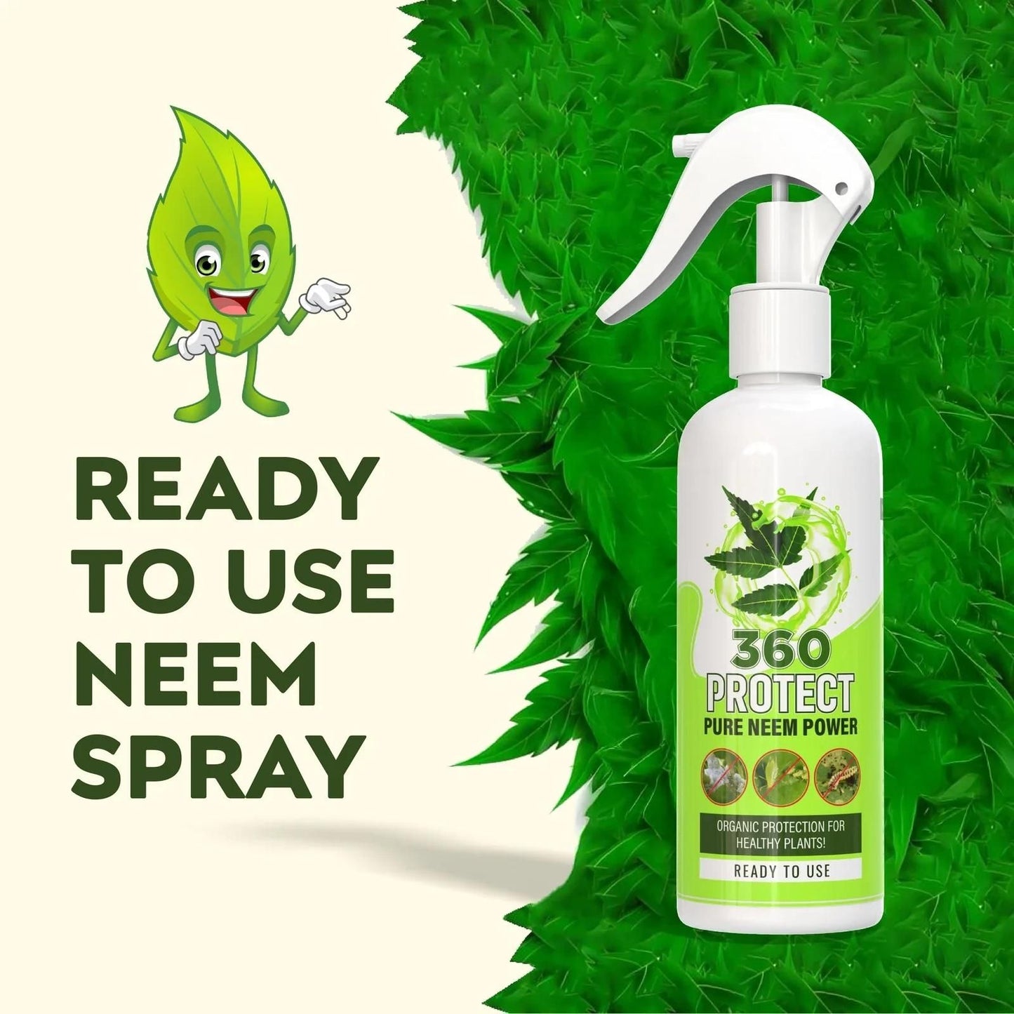 Organic Neem Oil Plant Spray (Buy 1 Get 1 Free)
