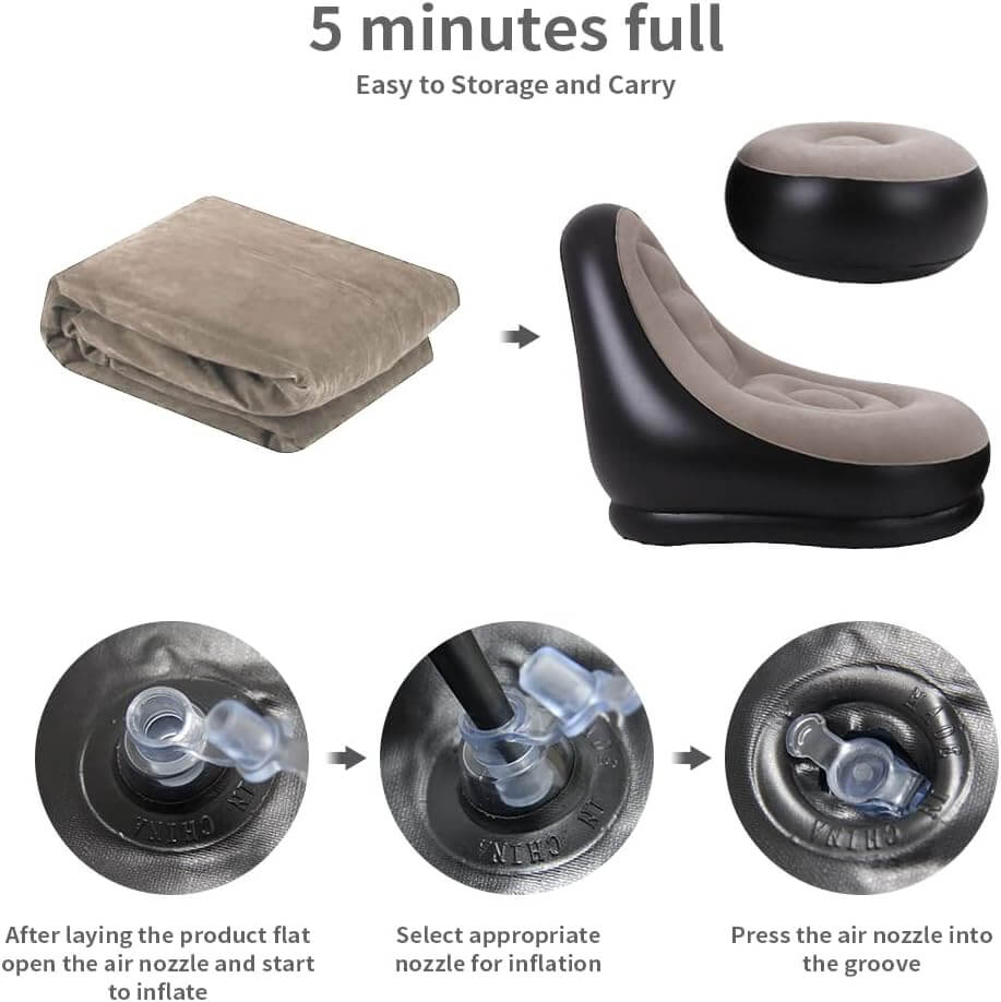 2 in 1 Inflatable Sofa