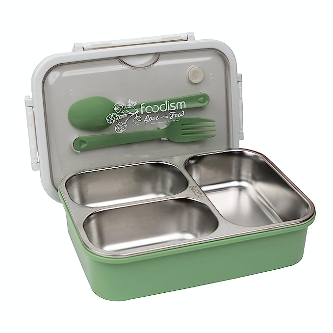 100% Leakproof Lunch Boxš± (Stainless Steel)