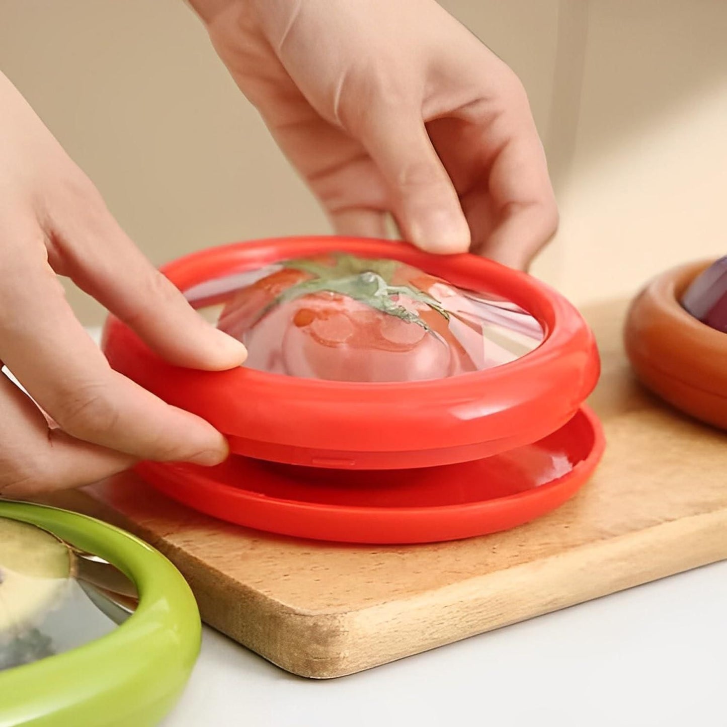 Fruit and Vegetable Storage Silicone Wrap (2 Pieces)