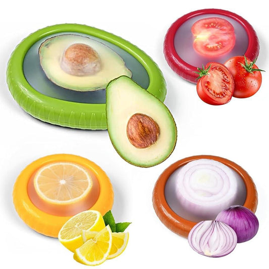 Fruit and Vegetable Storage Silicone Wrap (2 Pieces)