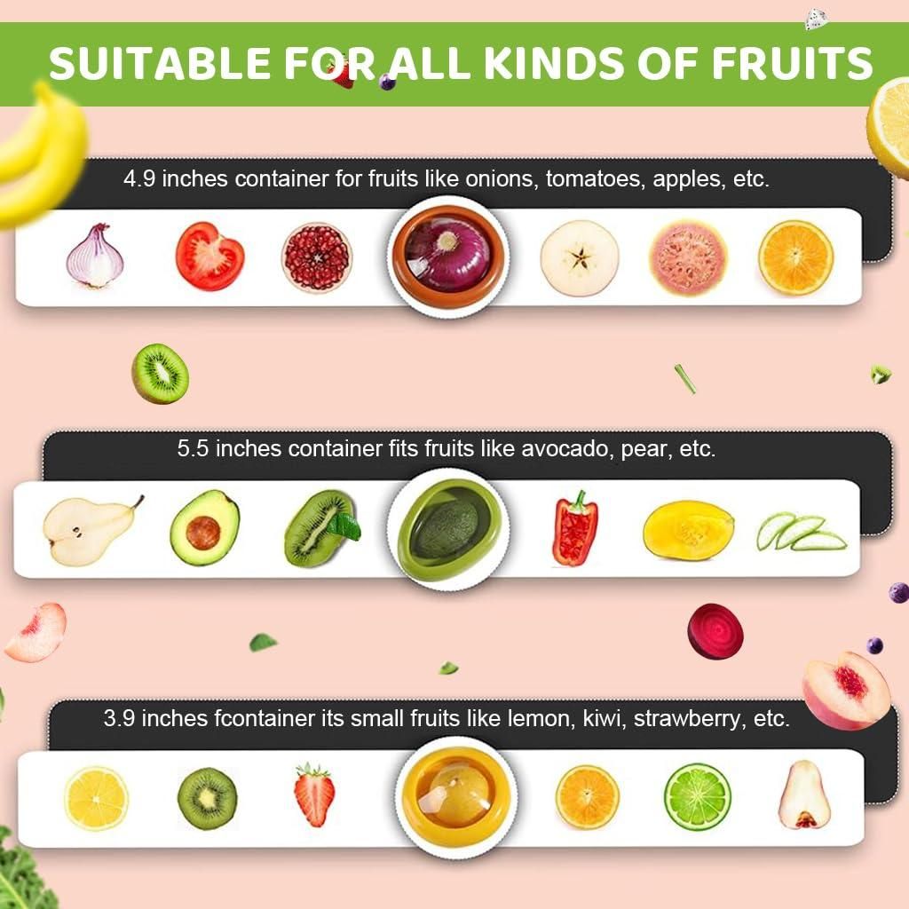 Fruit and Vegetable Storage Silicone Wrap (2 Pieces)