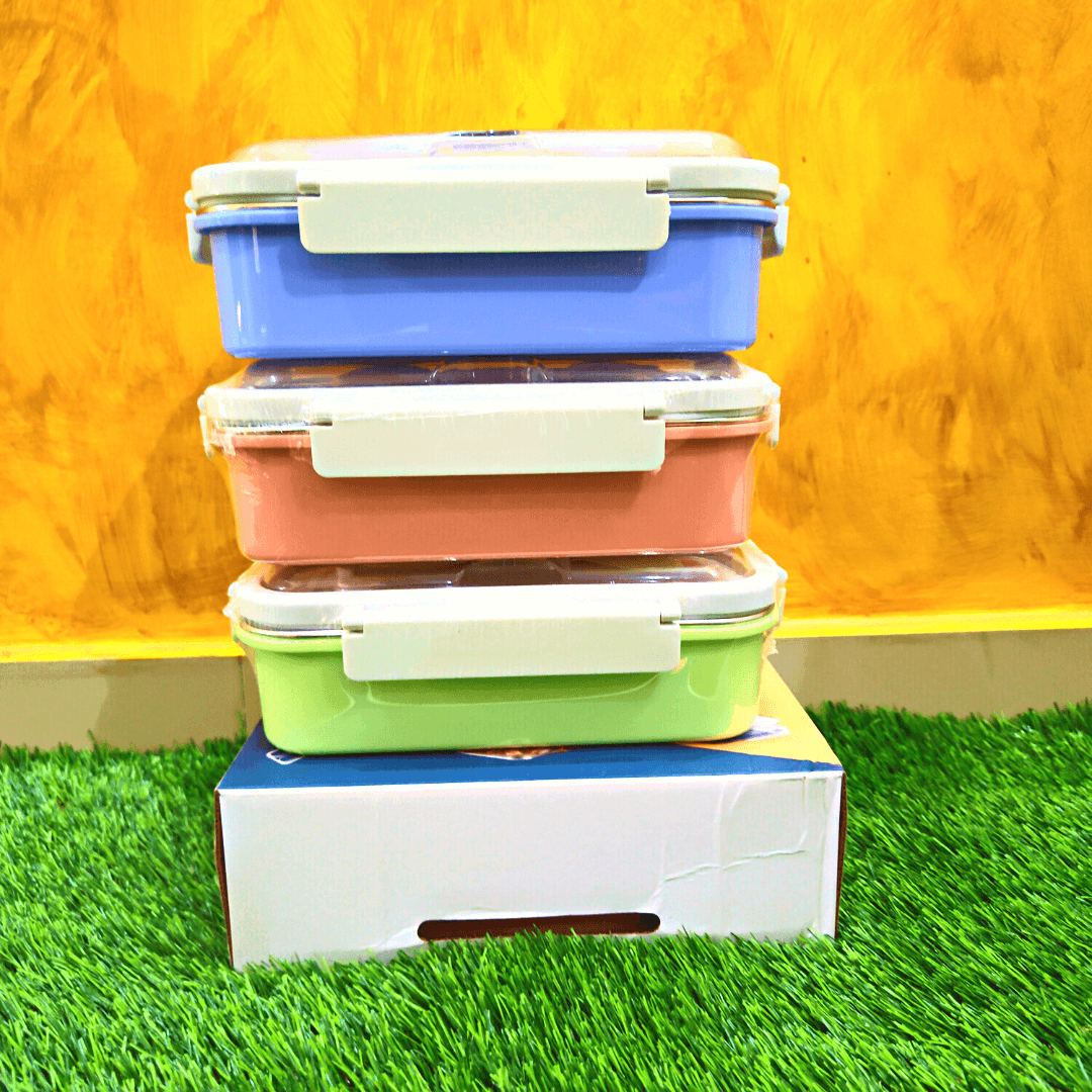 100% Leakproof Lunch Boxš± (Stainless Steel)