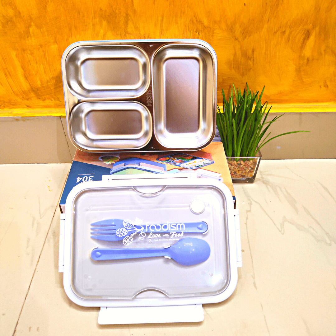 100% Leakproof Lunch Boxš± (Stainless Steel)