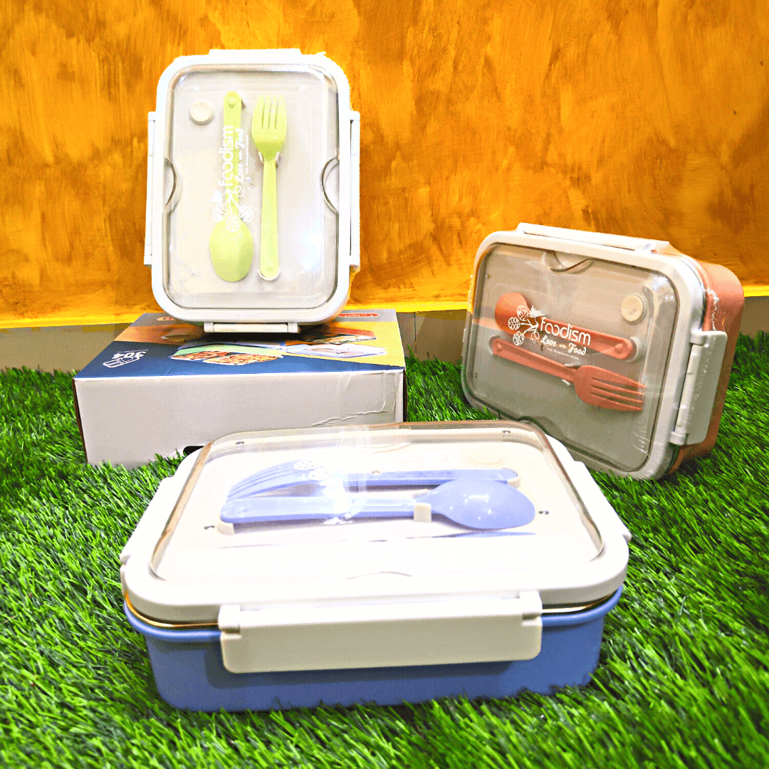 100% Leakproof Lunch Boxš± (Stainless Steel)