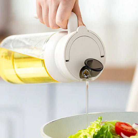 Oil Dispenser Bottle (Glass Bottle)