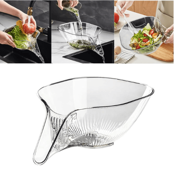 2 Pcs Multi-Functional Drain Basket (Pack Of 2)