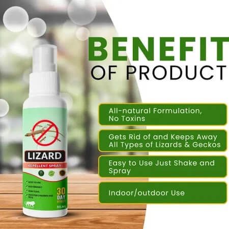 Lizard Repellent Spray (Buy 1 Get 2 Free)