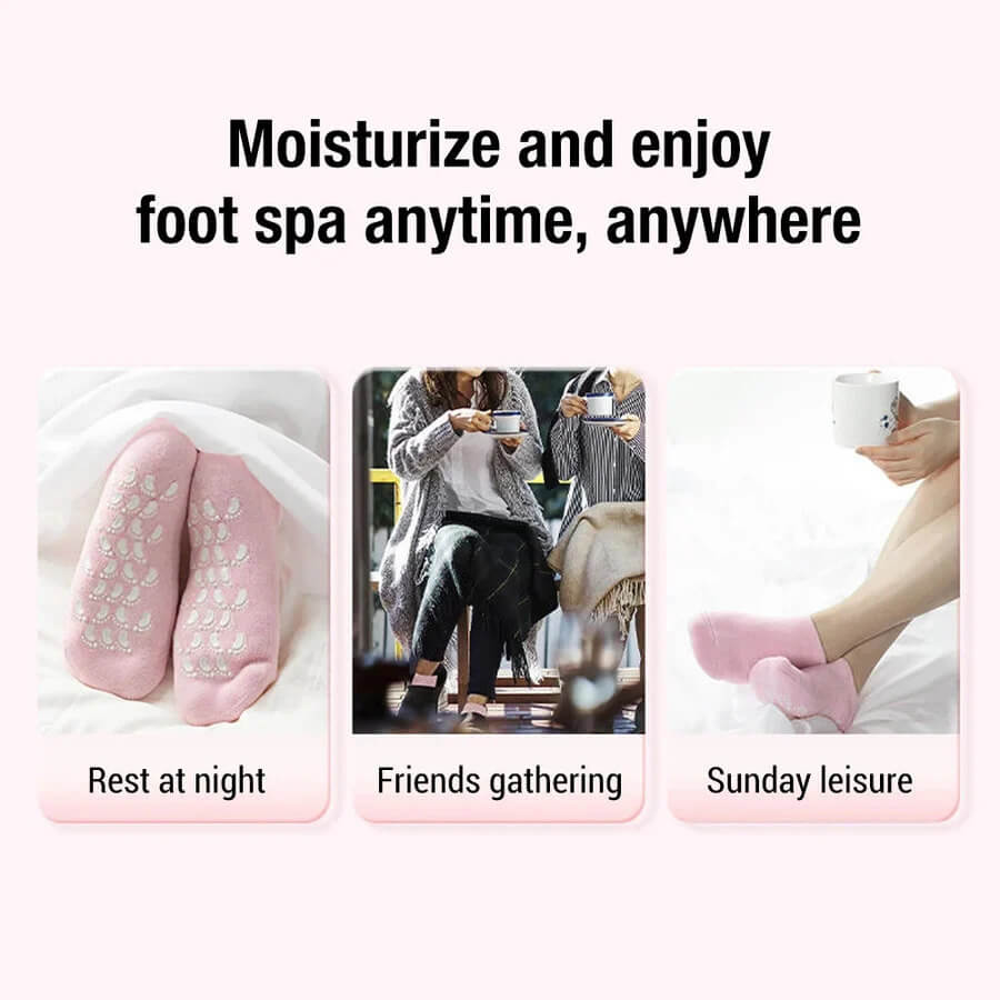 MOISTURIZING FOOT CARE SOCKS