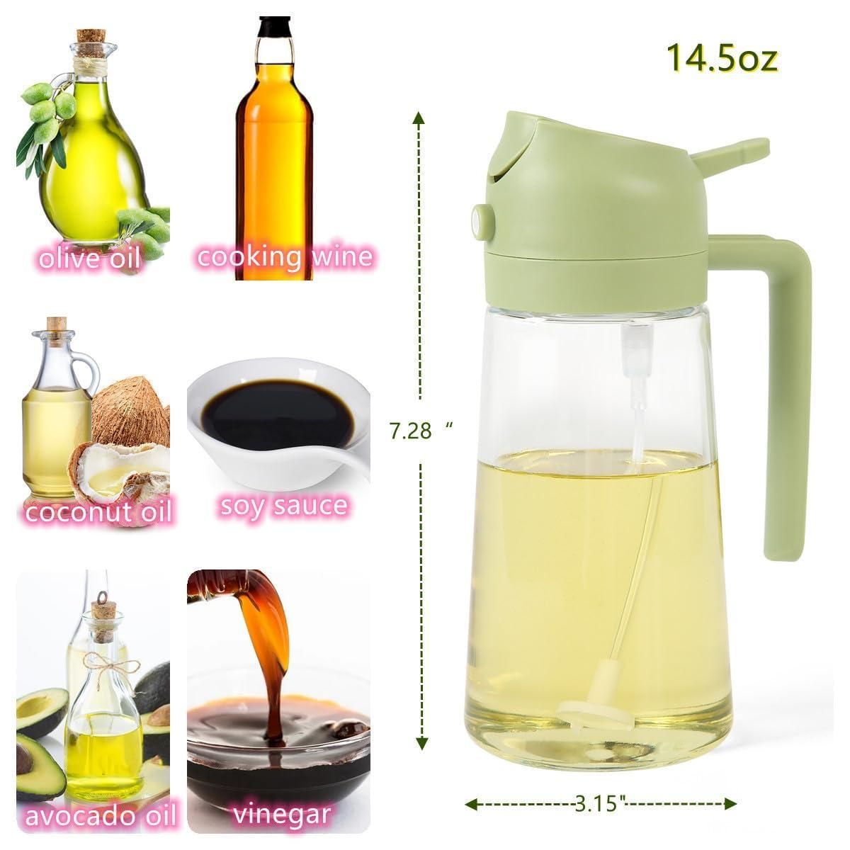 Oil Dispenser Bottle (Glass Bottle)