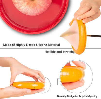 Fruit and Vegetable Storage Silicone Wrap (2 Pieces)