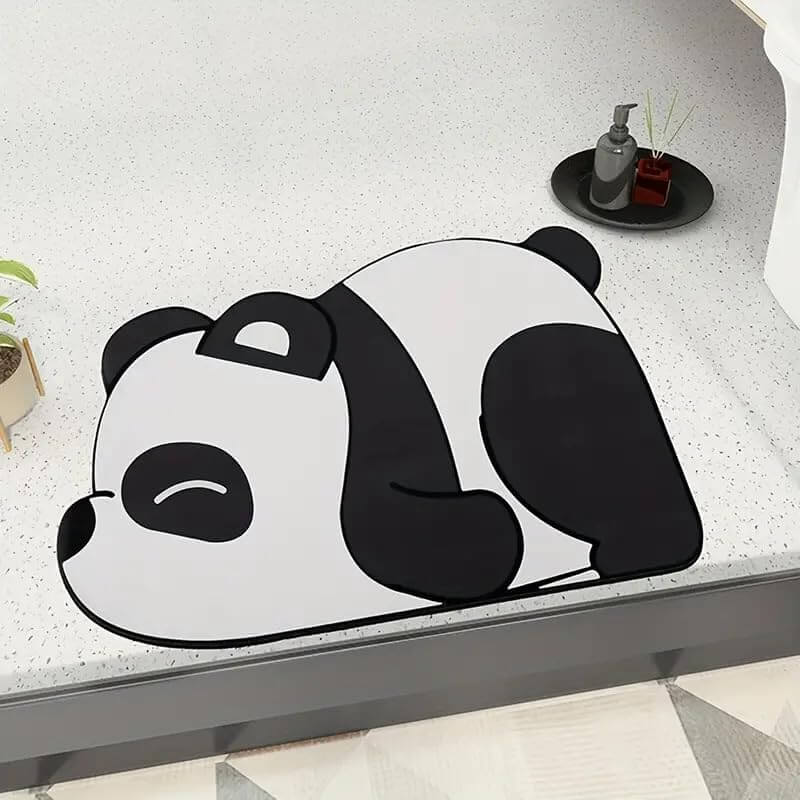 Anti Skid Panda Bath Mat (Set of 2)