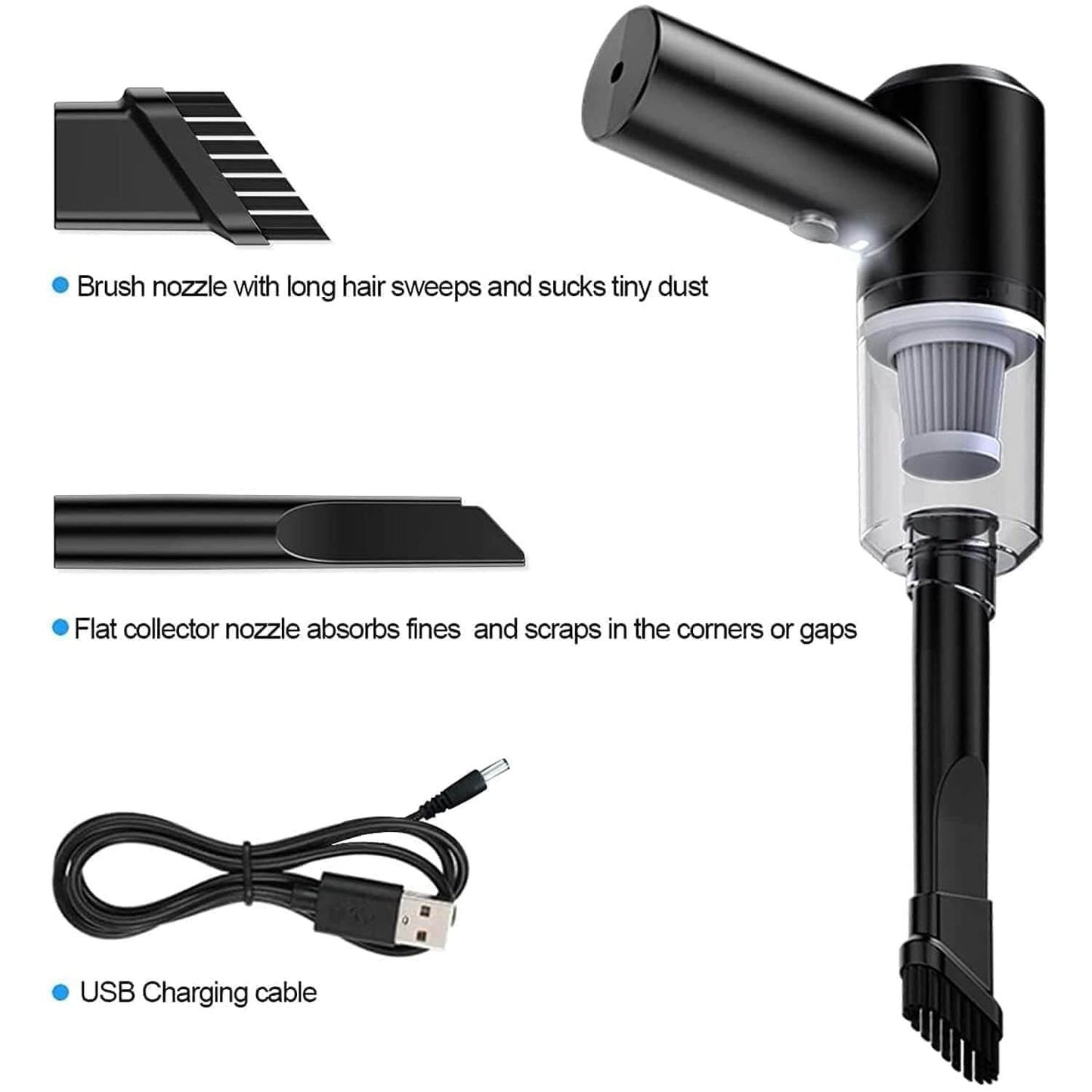 3 in 1 Car Vacuum Cleaner