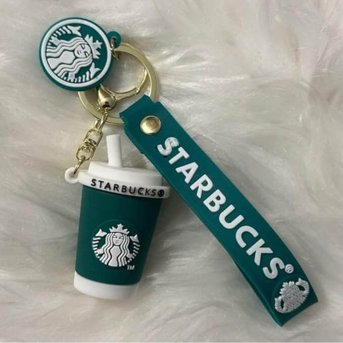 Cute Starbucks Keychain