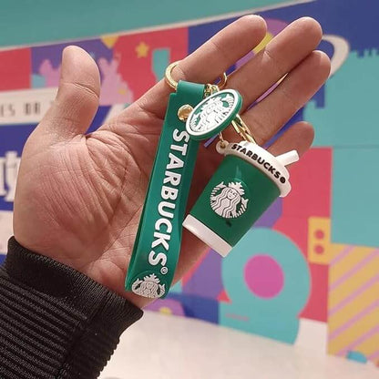 Cute Starbucks Keychain