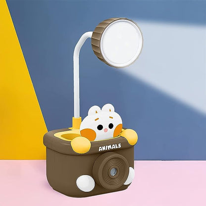 Kids Study Lamp with Pencil Stand and Sharpener