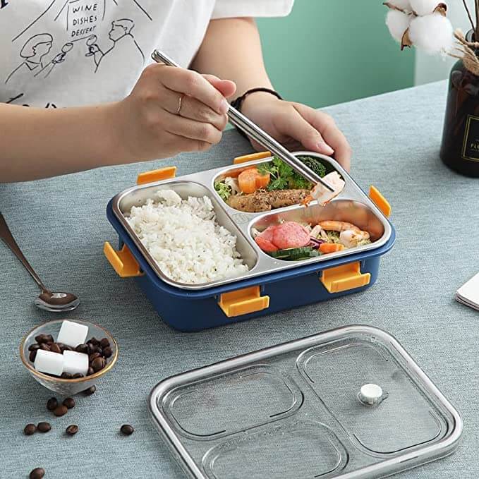 Leakproof Lunch Box🍱 (Stainless Steel)