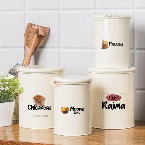 3D Indian Spices Stickers (Pack of 60 Stickers)