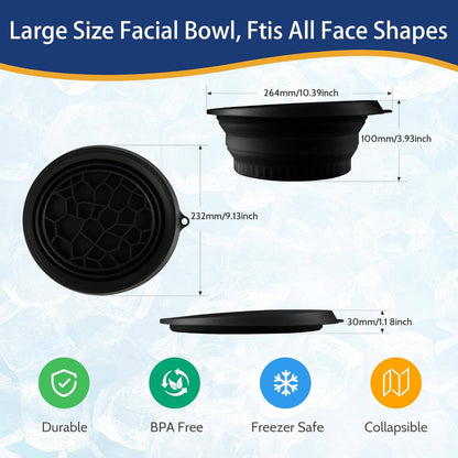 Silicone Ice Face Bowl