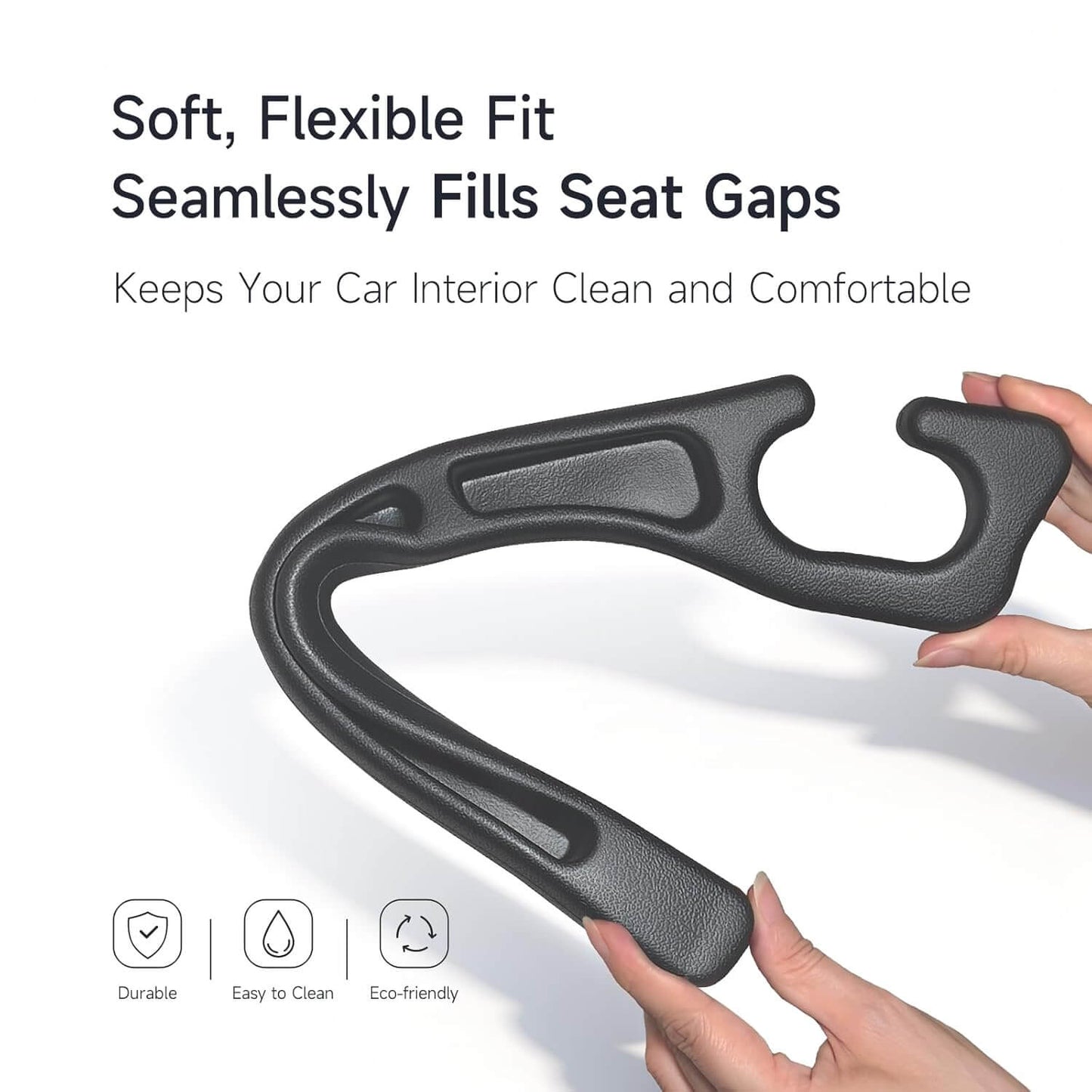 Car Seat Gap Filler (2-Pack Organizer)