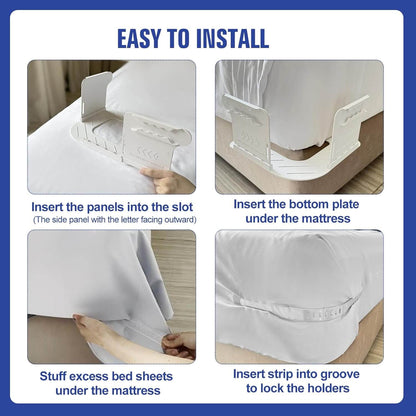 Bedsheet Holder Clip (Pack Of 04)
