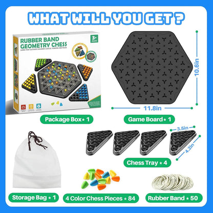 Triangle Hunter: A board game for training in logic and geometry