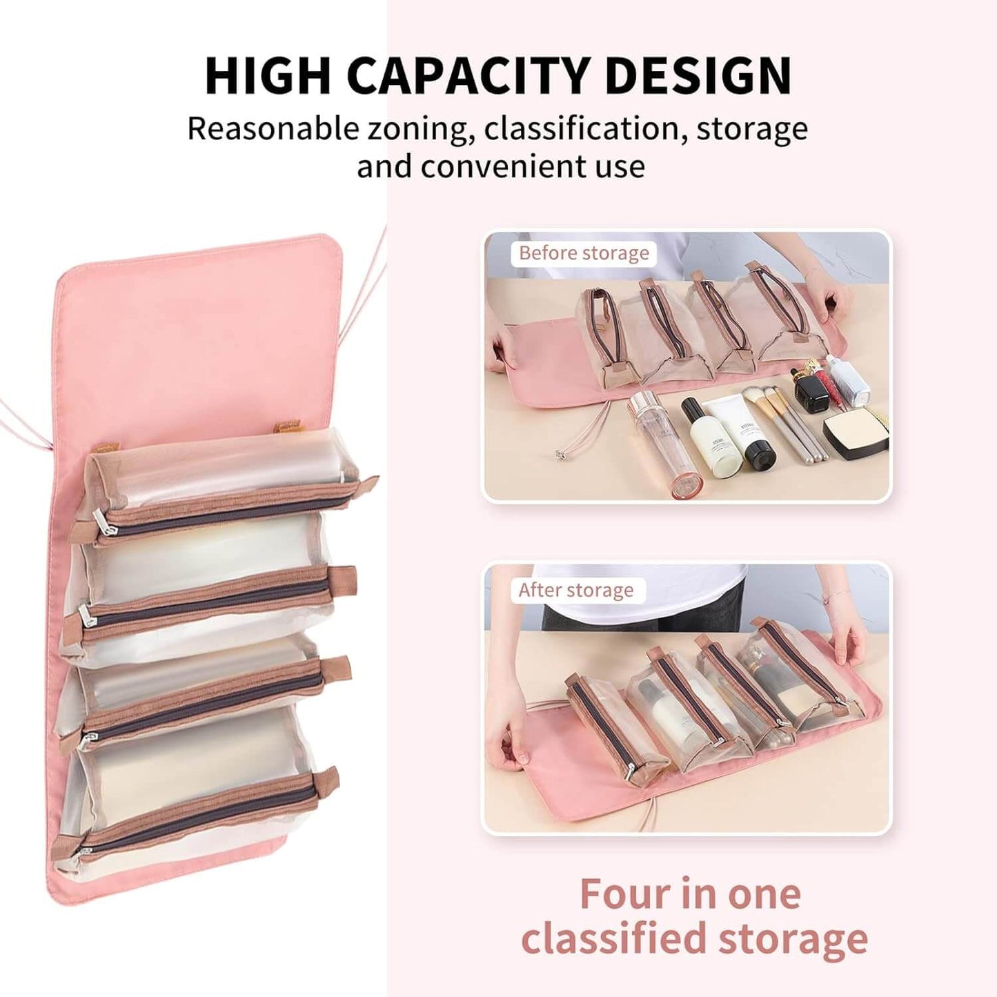 First Panda™ Foldable Makeup Organizer