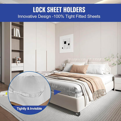 Bedsheet Holder Clip (Pack Of 04)