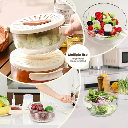 Multifunctional Fruit and Vegetable Washing Bowl