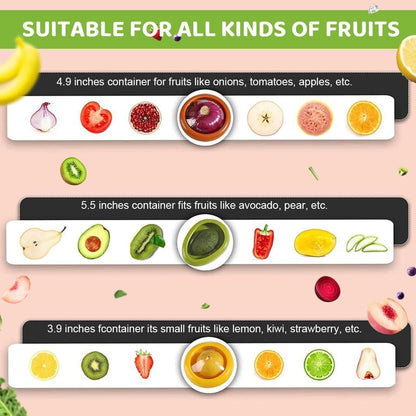 Fruit and Vegetable Storage Silicone Wrap (2 Pieces)