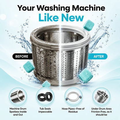 FIRSTPANDA- WASHING MACHINE CLEANER PRO (12 Tablets)