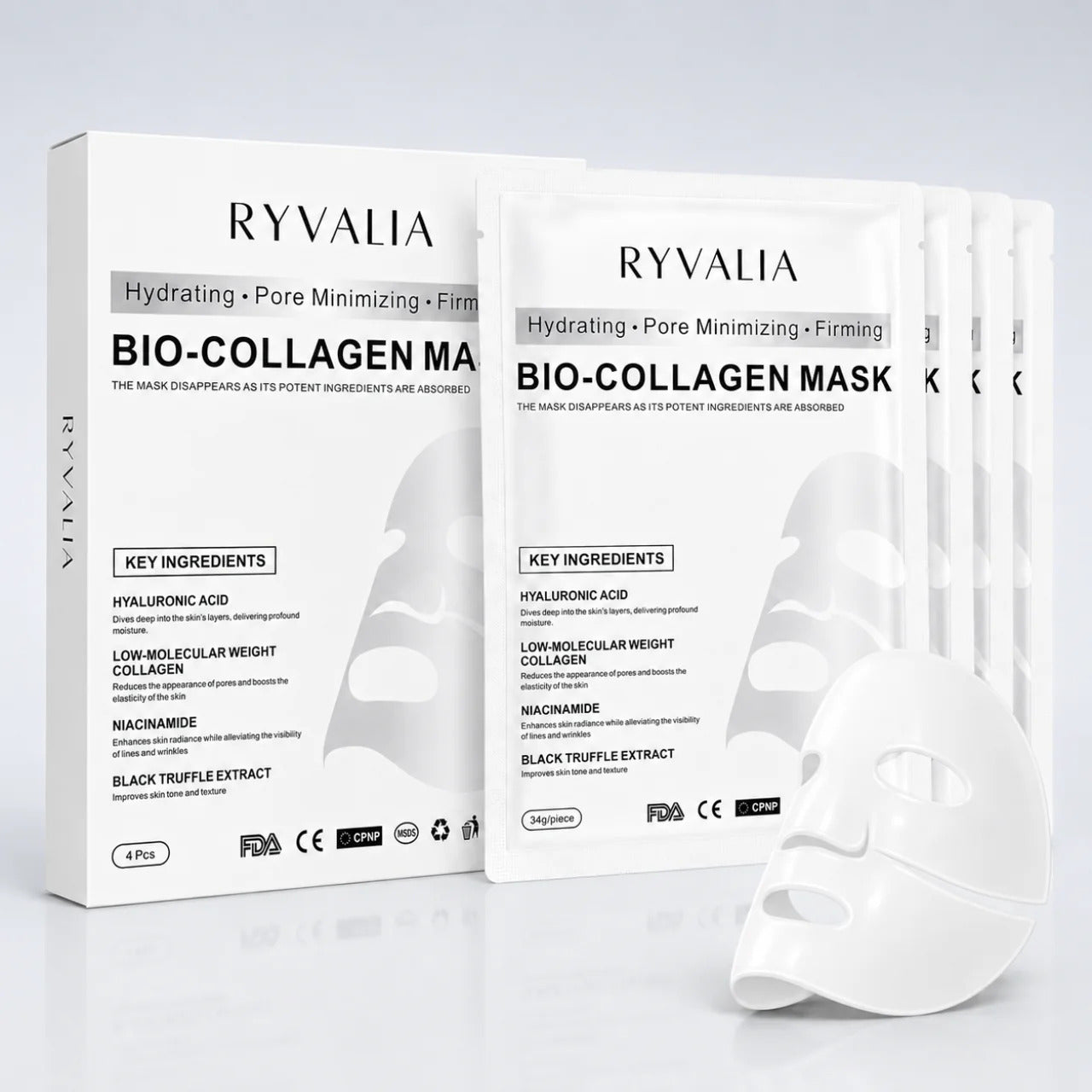 Bio Collagen Deep Mask (Pack of 3)