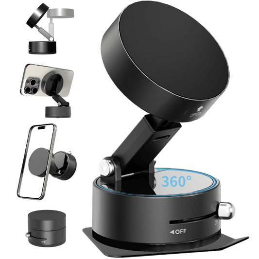 Vacuum Suction Magnetic Phone Holder