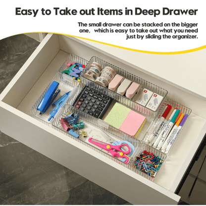 7 Pcs Makeup Organizer Set