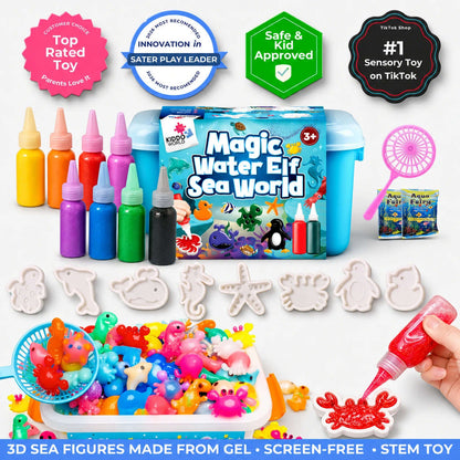 Magic Water Squishies l Ocean World (Ages 3+)