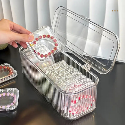 Acrylic Jewelry Organizer Box (Set of 10)