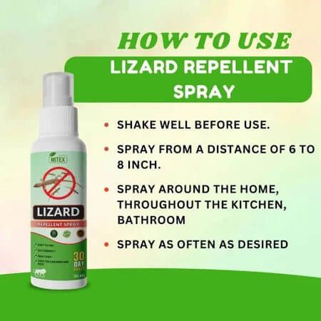 Lizard Repellent Spray (Buy 1 Get 2 Free)